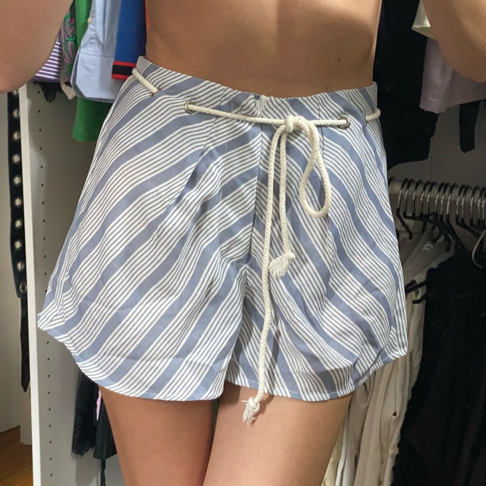 LF striped beach shorts